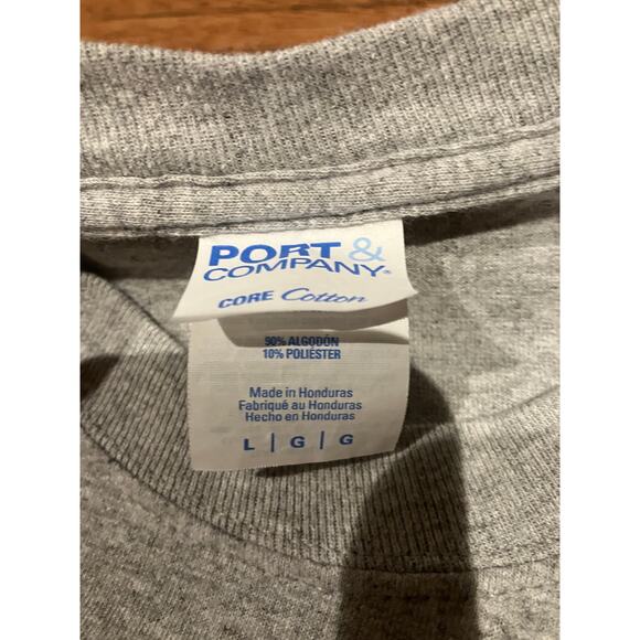 Stranger Things Gray Graphic Tee Port & Company Size Large Netflix 80s - Picture 4 of 6